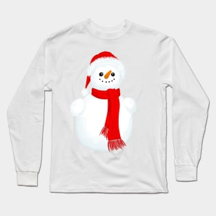 Snowman Long Sleeve T-Shirt